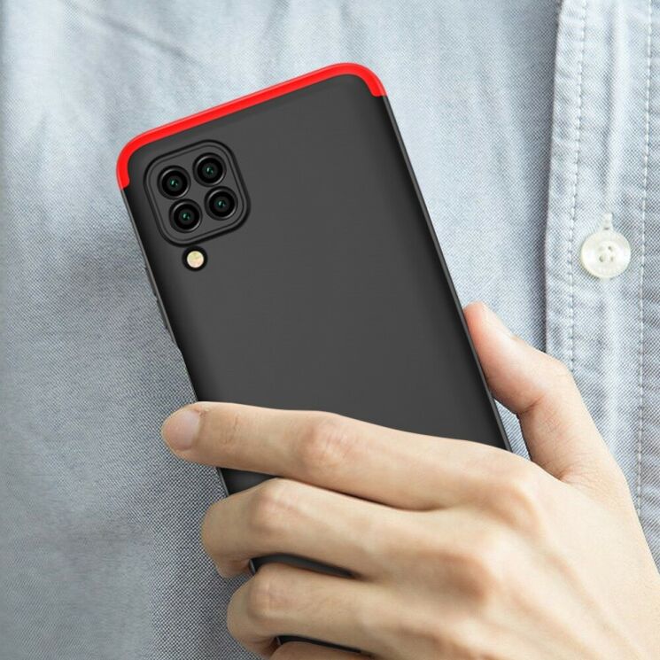 Захисний чохол GKK Double Dip Case для Huawei P40 Lite - Black / Red: фото 7 з 8