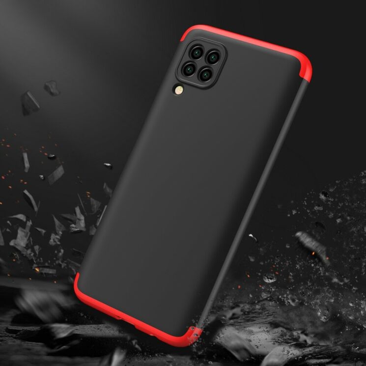 Захисний чохол GKK Double Dip Case для Huawei P40 Lite - Black / Red: фото 6 з 8
