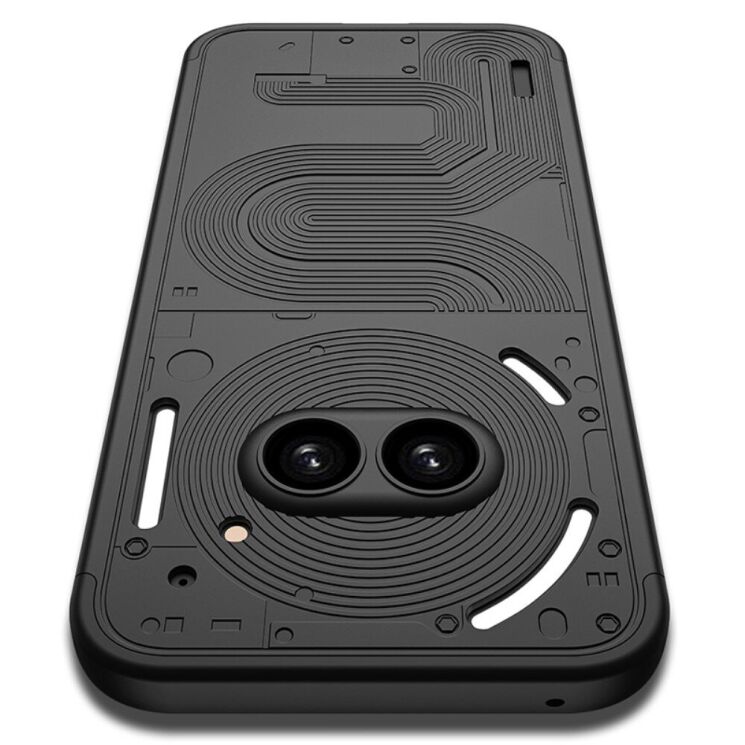 Защитный чехол GKK Double Dip Case для Nothing Phone (2a) / Phone (2a) Plus - Black: фото 3 из 12