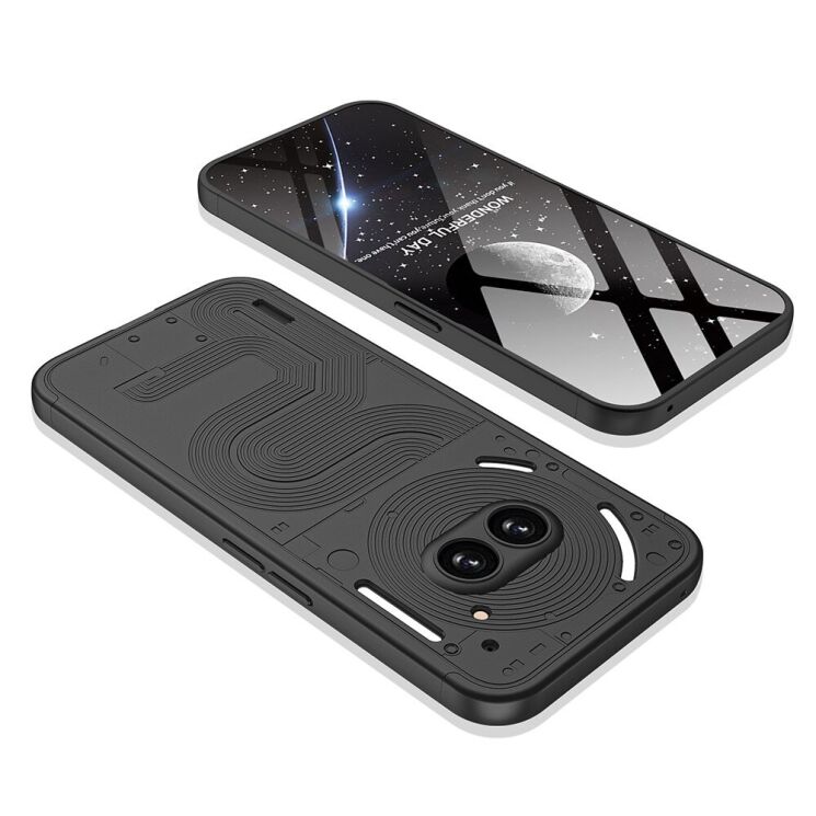 Защитный чехол GKK Double Dip Case для Nothing Phone (2a) / Phone (2a) Plus - Black: фото 2 из 12