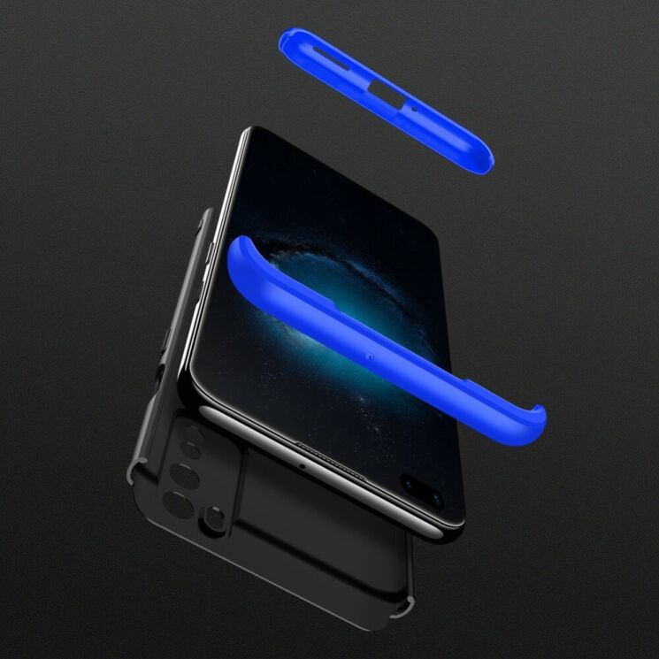 Защитный чехол GKK Double Dip Case для OnePlus Nord - Black / Blue: фото 3 из 15