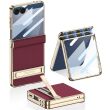 Захисний чохол GKK Hinge Stand для Samsung Galaxy Flip 7 - Red (383951R)