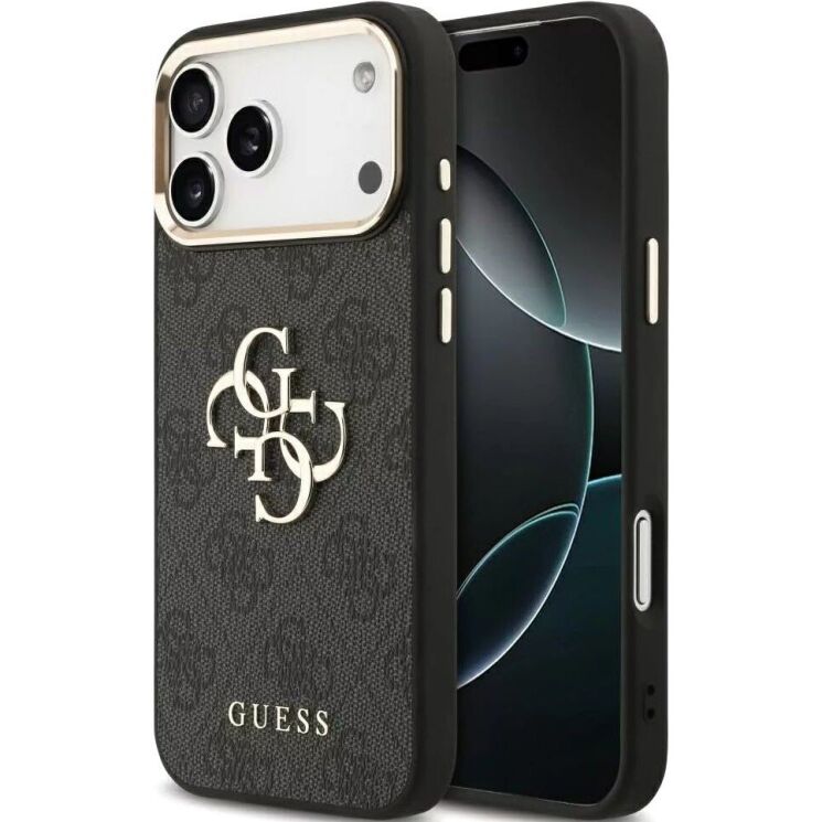 Захисний чохол Guess 4G Big 4G Classic Logo для iPhone 18 Pro Max / 17 Pro Max (GUHCP18X4GMGCGR) - Black (423955B) Захисний чохол Guess 4G Big 4G Classic Logo для iPhone 18 Pro Max / 17 Pro Max (GUHCP18X4GMGCGR) - Black: фото 1 з 7