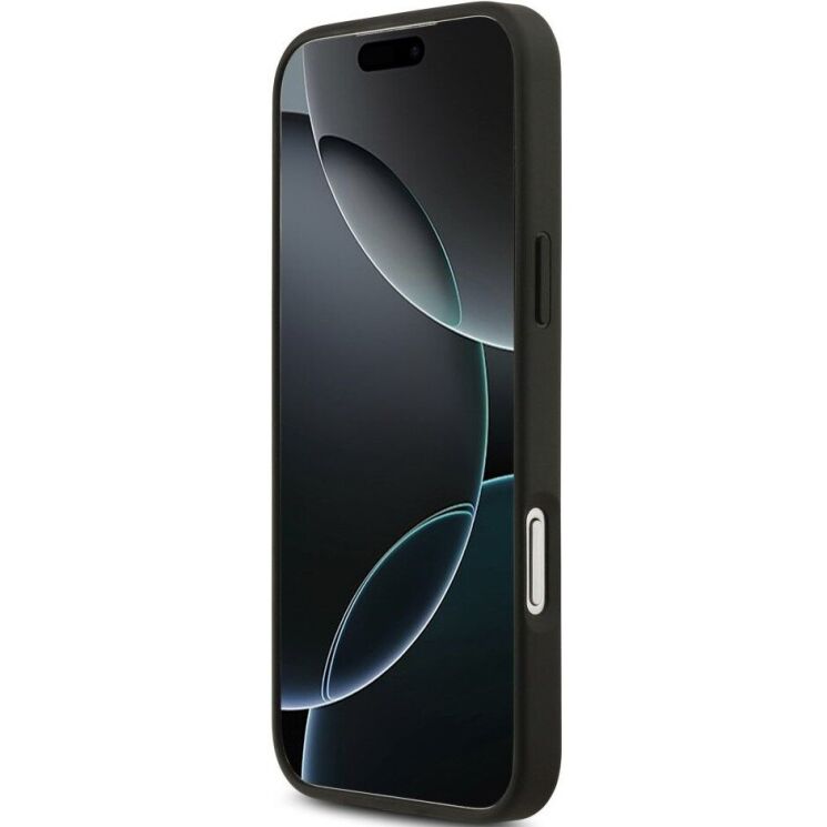 Захисний чохол Guess 4G Circle Classic Logo MagSafe для iPhone 17 Pro Max (GUHMP17XP4PGRSGK) - Black: фото 5 з 8