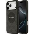 Захисний чохол Guess 4G Circle Classic Logo MagSafe для iPhone 17 Pro Max (GUHMP17XP4PGRSGK) - Black (402878B)