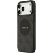 Захисний чохол Guess 4G Circle Classic Logo MagSafe для iPhone 17 Pro Max (GUHMP17XP4PGRSGK) - Black (402878B). Фото 3 з 8