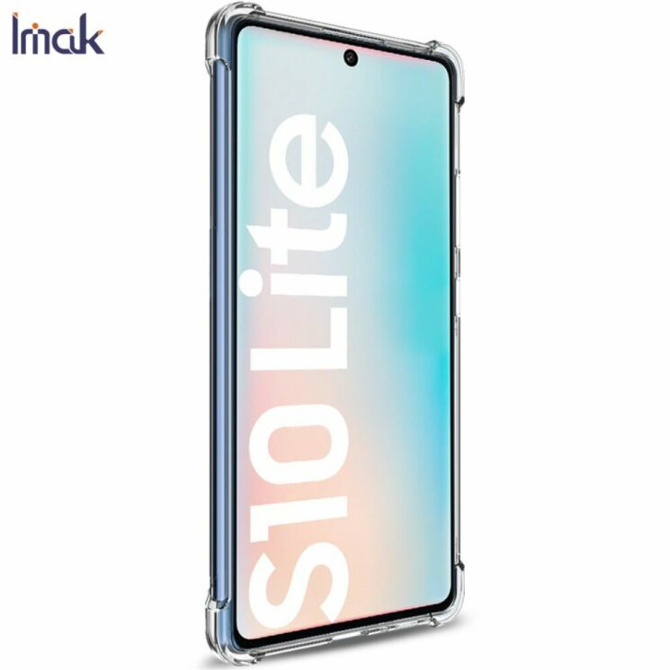 Защитный чехол IMAK Airbag MAX Case для Samsung Galaxy S10 Lite (G770) - Transparent: фото 4 из 5