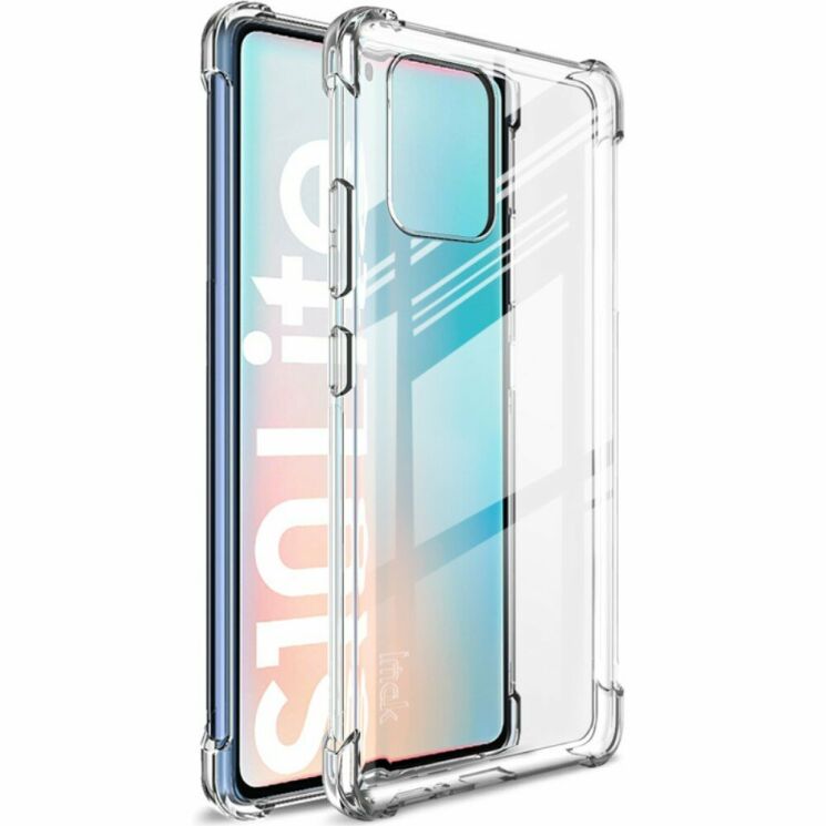 Защитный чехол IMAK Airbag MAX Case для Samsung Galaxy S10 Lite (G770) - Transparent: фото 1 из 5