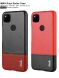 Захисний чохол IMAK Leather Series для Google Pixel 4A - Red / Black (264734RB). Фото 6 з 13