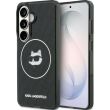 Захисний чохол Karl Lagerfeld IML Repeated Choupette MagSafe для Samsung Galaxy S26 (S942) KLHMS26SHMKBCHOK - Black (407280B)