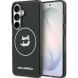 Защитный чехол Karl Lagerfeld IML Repeated Choupette MagSafe для Samsung Galaxy S26 (S942) KLHMS26SHMKBCHOK - Black (407280B). Фото 1 из 8