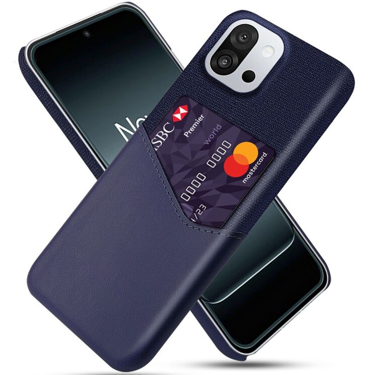 Захисний чохол KSQ Business Pocket для OnePlus 13T - Blue: фото 1 з 4