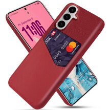 Защитный чехол KSQ Business Pocket для Samsung Galaxy S26 - Red: фото 1 из 4
