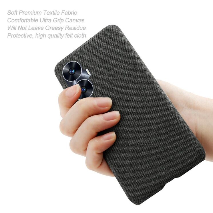 Защитный чехол KSQ Cloth Style для Realme C55 - Red: фото 4 из 6