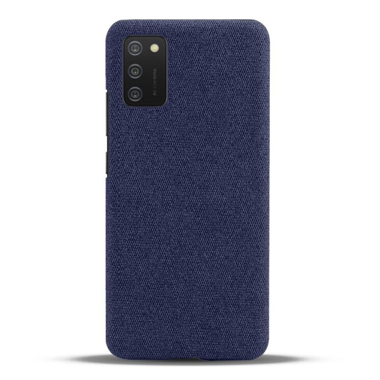 Защитный чехол KSQ Cloth Style для Samsung Galaxy A02s (A025) - Blue: фото 3 из 6