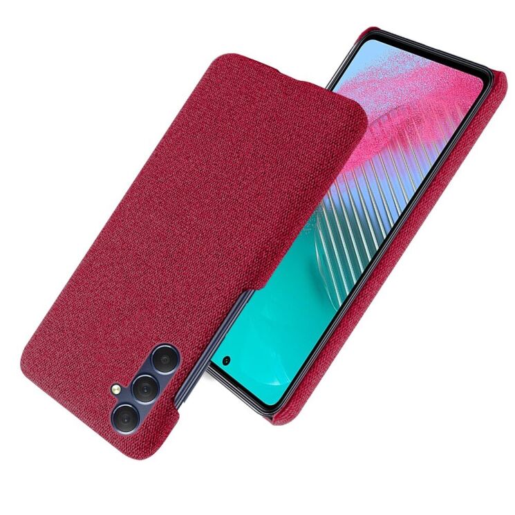 Защитный чехол KSQ Cloth Style для Samsung Galaxy A24 (A245) - Red: фото 2 из 5