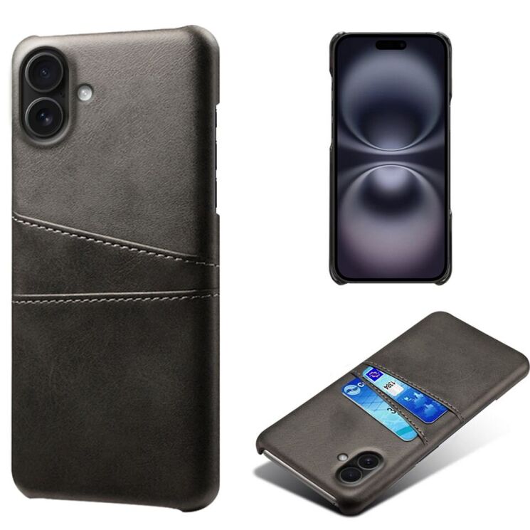 Защитный чехол KSQ Pocket Case для Apple iPhone 17 - Black: фото 1 из 5