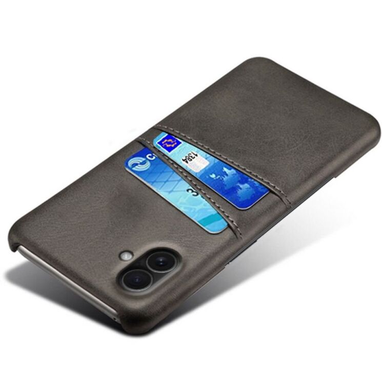Защитный чехол KSQ Pocket Case для Apple iPhone 17 - Black: фото 4 из 5
