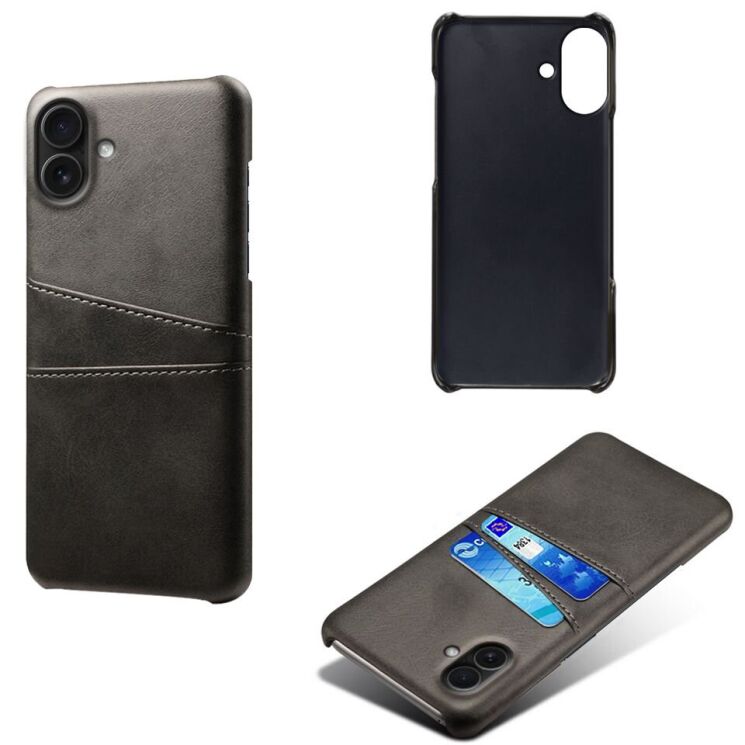 Защитный чехол KSQ Pocket Case для Apple iPhone 17 - Black: фото 2 из 5