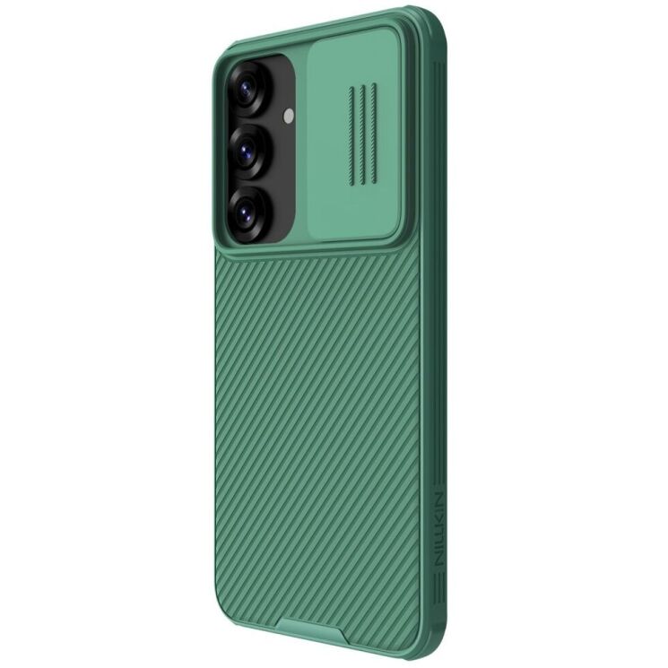 Защитный чехол NILLKIN CamShield Pro для Samsung Galaxy S25 (S931) - Green: фото 3 из 17