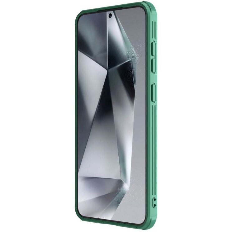 Защитный чехол NILLKIN CamShield Pro для Samsung Galaxy S25 (S931) - Green: фото 4 из 17