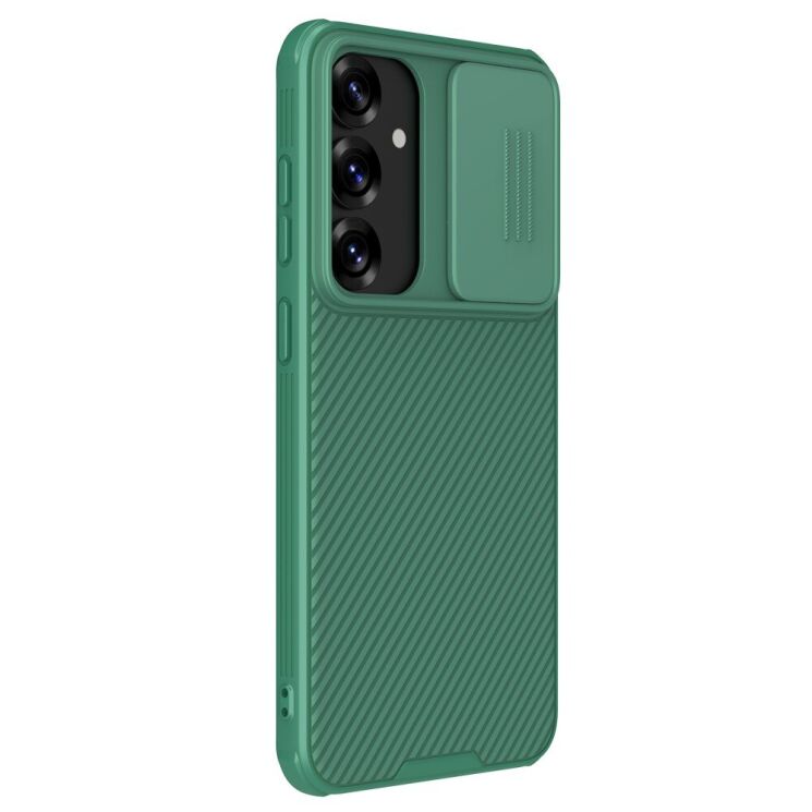 Защитный чехол NILLKIN CamShield Pro для Samsung Galaxy S25 (S931) - Green: фото 2 из 17