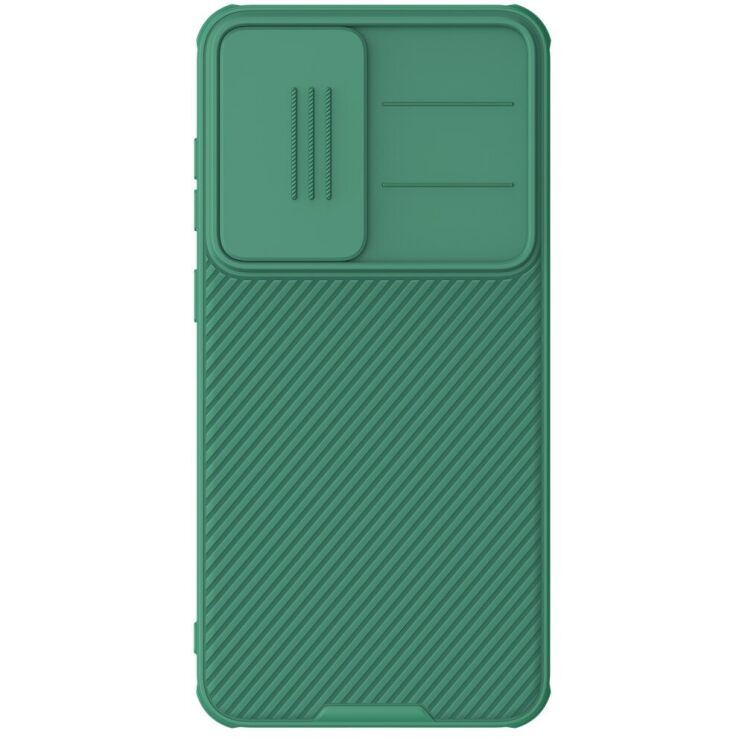 Защитный чехол NILLKIN CamShield Pro для Samsung Galaxy S25 (S931) - Green: фото 1 из 17