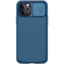 Захисний чохол NILLKIN CamShield Pro Magnetic для Apple iPhone 12 Pro Max - Blue: фото 1 з 17