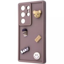 Защитный чехол Pretty Things Case для Samsung Galaxy S25 Ultra (S938) - Brown / Bear: фото 1 из 6