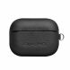 Захисний чохол QIALINO Leather Style для Apple AirPods Pro - Black: фото 1 з 16