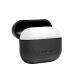 Защитный чехол QIALINO Leather Style для Apple AirPods Pro - Black (263213B). Фото 3 из 16