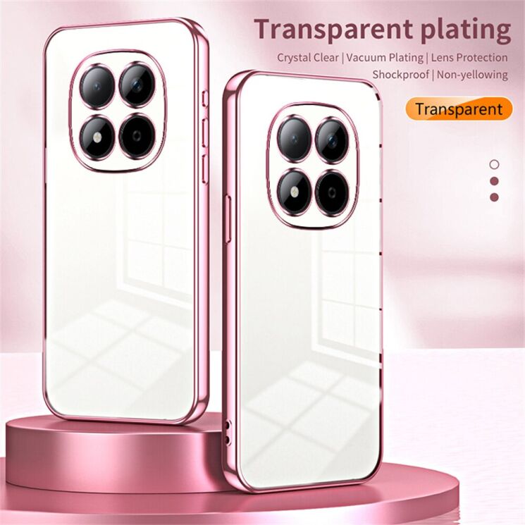 Защитный чехол Reframe Electroplating Frame для Xiaomi Redmi Note 15 Pro 5G - Pink (405022P) Защитный чехол Reframe Electroplating Frame для Xiaomi Redmi Note 15 Pro 5G - Pink: фото 4 з 8