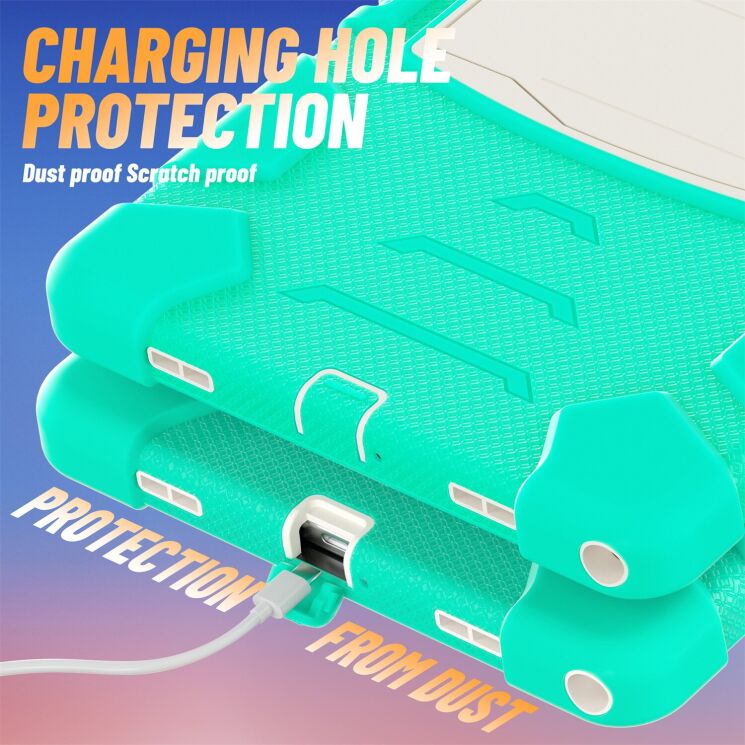 Защитный чехол Reframe Hybrid Armor для Samsung Galaxy Tab A11 Plus (X230/236) - Mint Green (401622MG) Защитный чехол Reframe Hybrid Armor для Samsung Galaxy Tab A11 Plus (X230/236) - Mint Green: фото 3 из 9