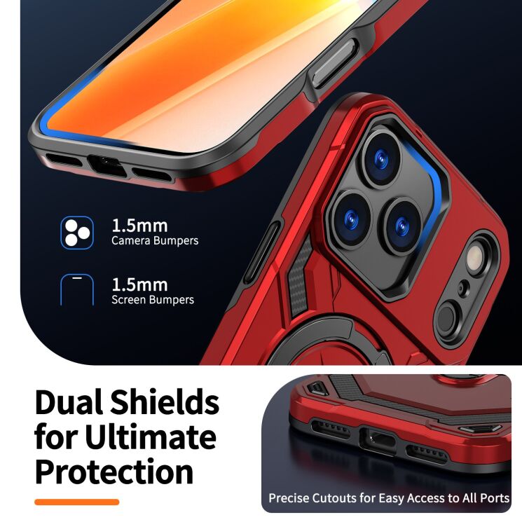 Защитный чехол Reframe Hybrid Magnetic для iPhone 17 Pro - Rose Gold: фото 7 из 7