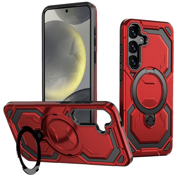 Защитный чехол Reframe Hybrid Magnetic для Samsung Galaxy S26 - Red: фото 1 из 7