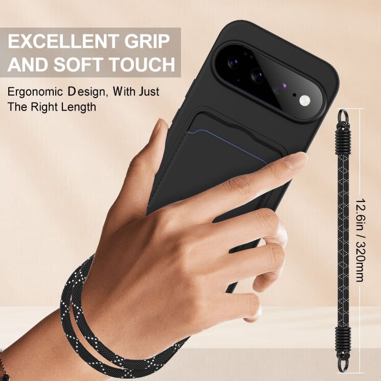 Защитный чехол Reframe Silicone Holder для Google Pixel 11 Pro XL - Black: фото 4 из 8
