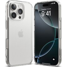 Защитный чехол Ringke Fusion для Apple iPhone 16 Pro Max (8809961789441) - Matte Clear: фото 1 из 10