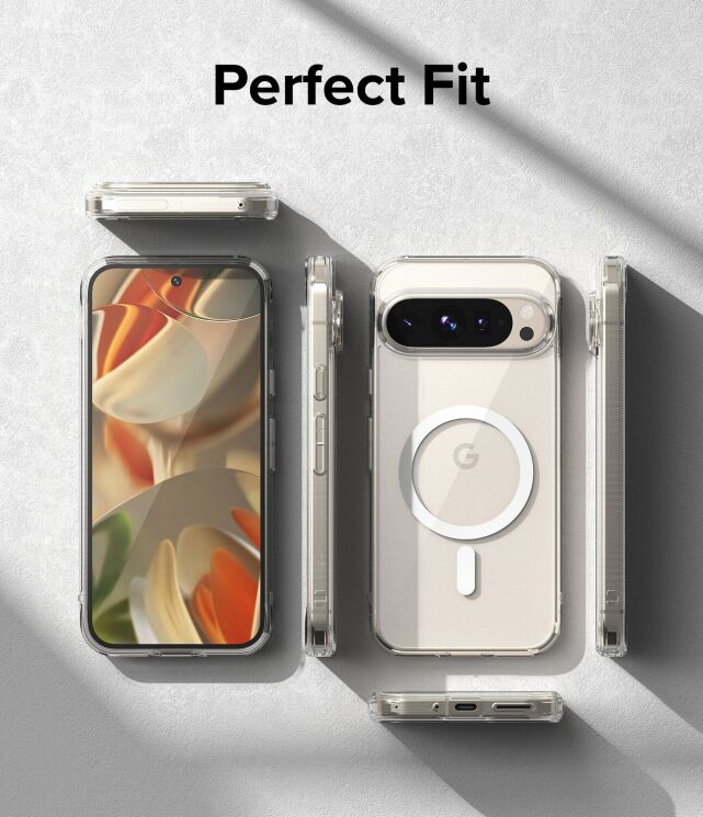 Захисний чохол Ringke Fusion Magnetic для Google Pixel 9 Pro XL (8809961788680) - Clear: фото 11 з 16