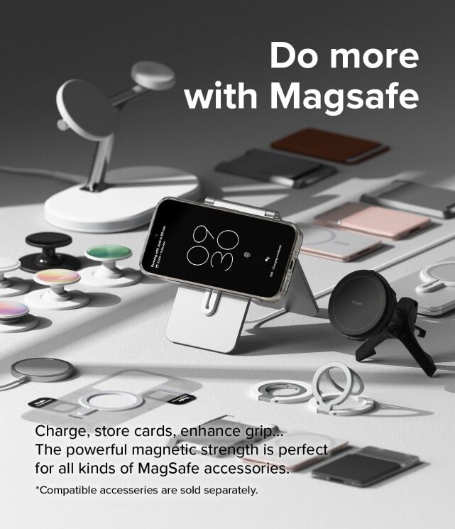 Захисний чохол Ringke Fusion Magnetic для Google Pixel 9 Pro XL (8809961788680) - Clear: фото 4 з 16