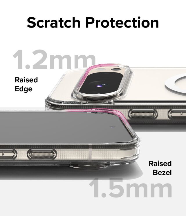 Захисний чохол Ringke Fusion Magnetic для Google Pixel 9 Pro XL (8809961788680) - Clear: фото 13 з 16
