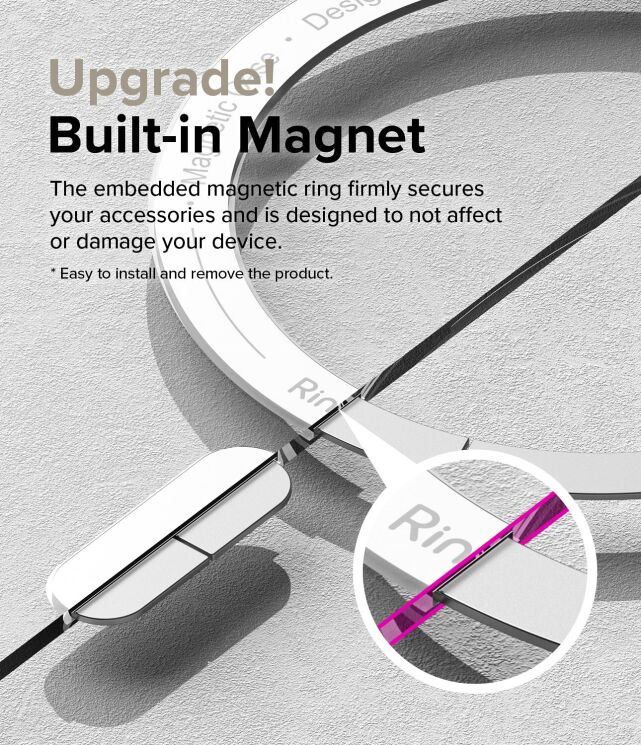 Захисний чохол Ringke Fusion Magnetic для Google Pixel 9 Pro XL (8809961788680) - Clear: фото 5 з 16