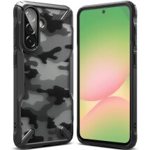 Защитный чехол Ringke Fusion X для Samsung Galaxy A36 (A366) / A56 (A566) 8800293852247 - Camo Black: фото 1 из 13