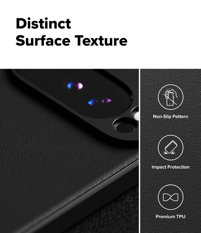 Защитный чехол Ringke Onyx для Google Pixel 10 Pro XL (8800293856771) - Black: фото 4 из 13