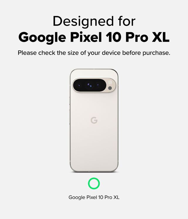 Защитный чехол Ringke Onyx для Google Pixel 10 Pro XL (8800293856771) - Black: фото 3 из 13