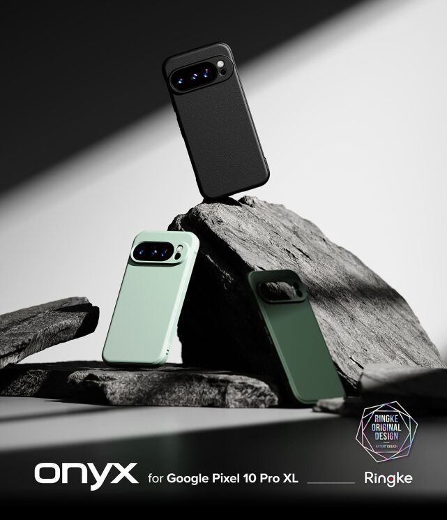 Защитный чехол Ringke Onyx для Google Pixel 10 Pro XL (8800293856771) - Black: фото 2 из 13