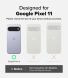 Защитный чехол Ringke Onyx для Google Pixel 11 (8800380461376) - Dark Green (425032DG). Фото 3 из 15