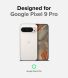Захисний чохол Ringke Onyx для Google Pixel 9 Pro (8809961789038) - Black (359929B). Фото 5 з 16