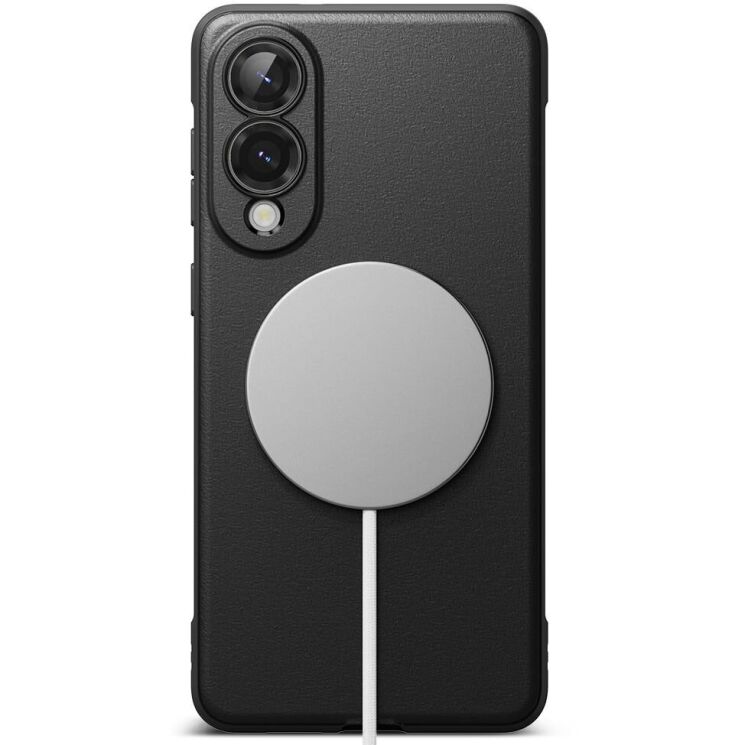 Защитный чехол Ringke Onyx Magnetic (FP) для Samsung Galaxy S25 Edge (S937) 8800293854456 - Black: фото 3 из 19