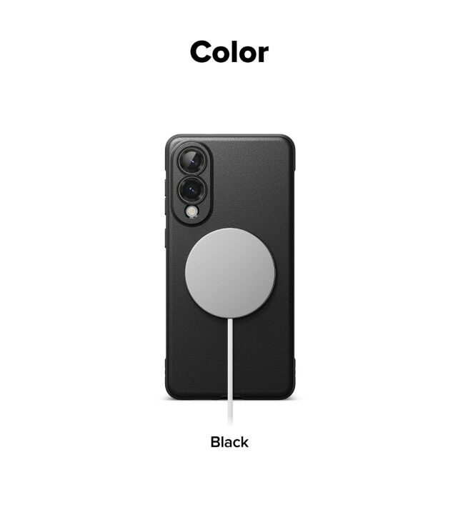 Защитный чехол Ringke Onyx Magnetic (FP) для Samsung Galaxy S25 Edge (S937) 8800293854456 - Black: фото 17 из 19