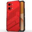Защитный чехол с подставкой Deexe Bibercas для Xiaomi Poco X8 Pro Max - Red (410800R)